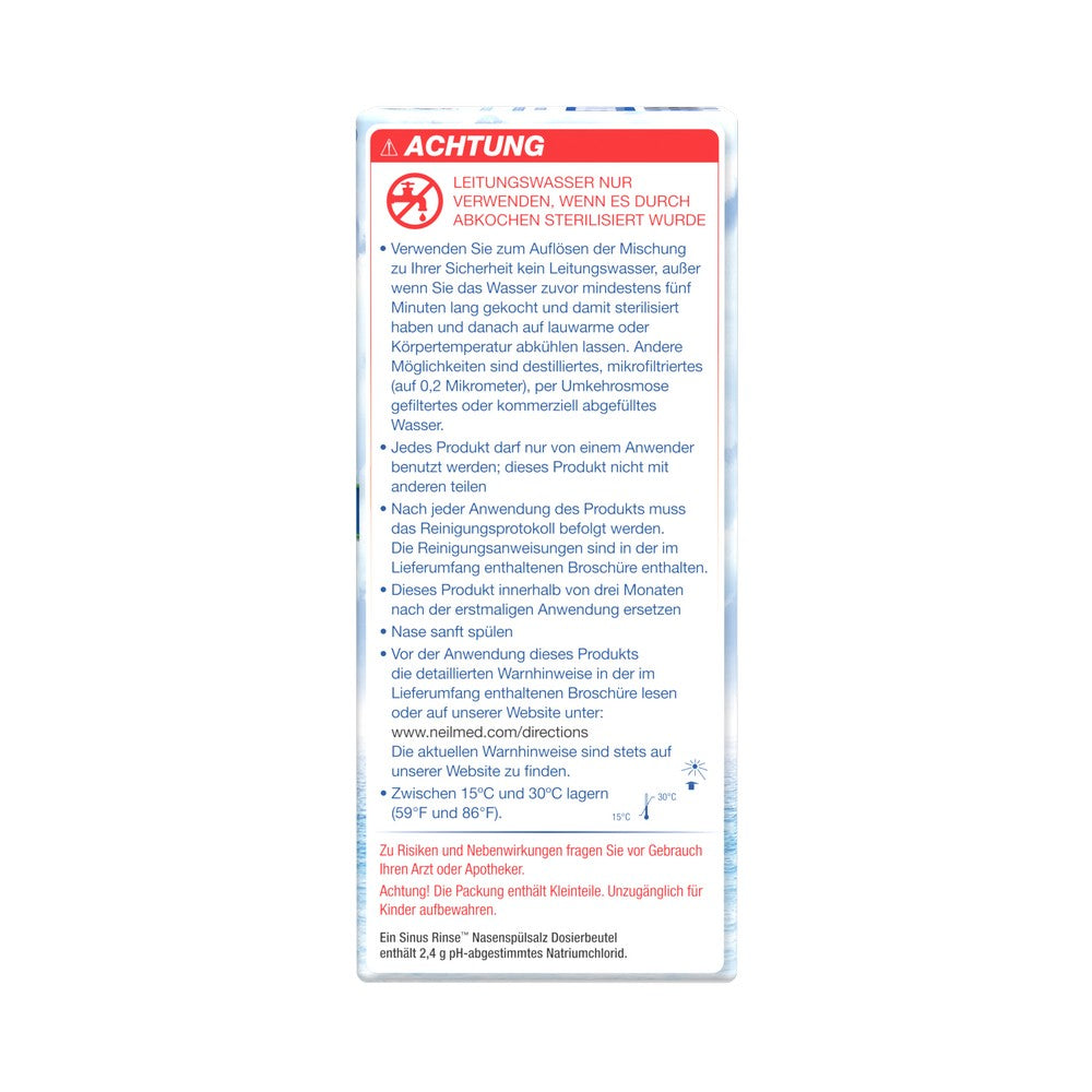 Sinus Rinse® Nasenspülsalz (60 Beutel)